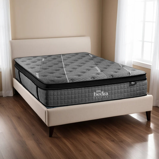 Madison Park Euro Top Mattress Breathable Spring 34cm