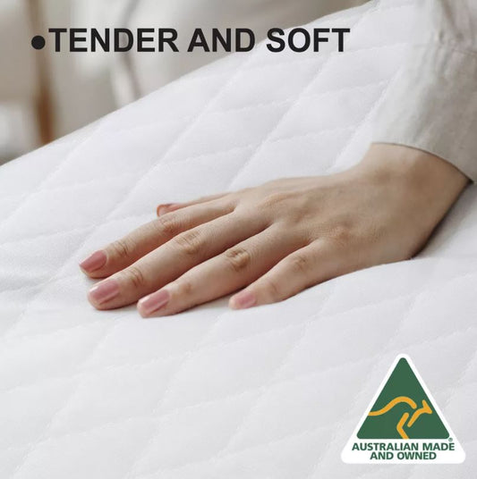 Cotton Quilted Aus Made Fully Fitted Mattress Protector