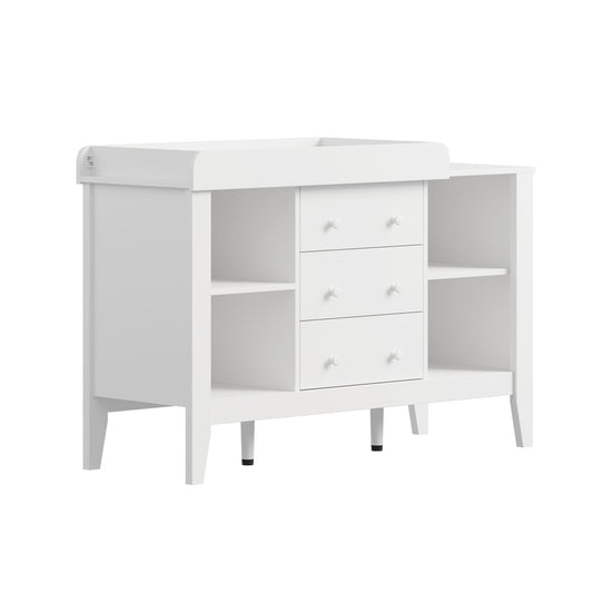 Oikiture Baby Changing Table Chest of Drawers Cabinet Nursery Furniture