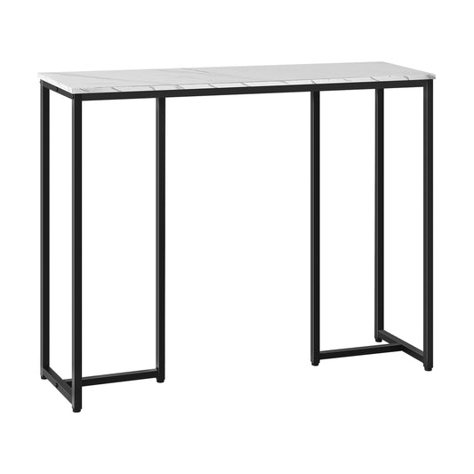 Oikiture Console Table with Metal Frame 95 x 29 x 78.5