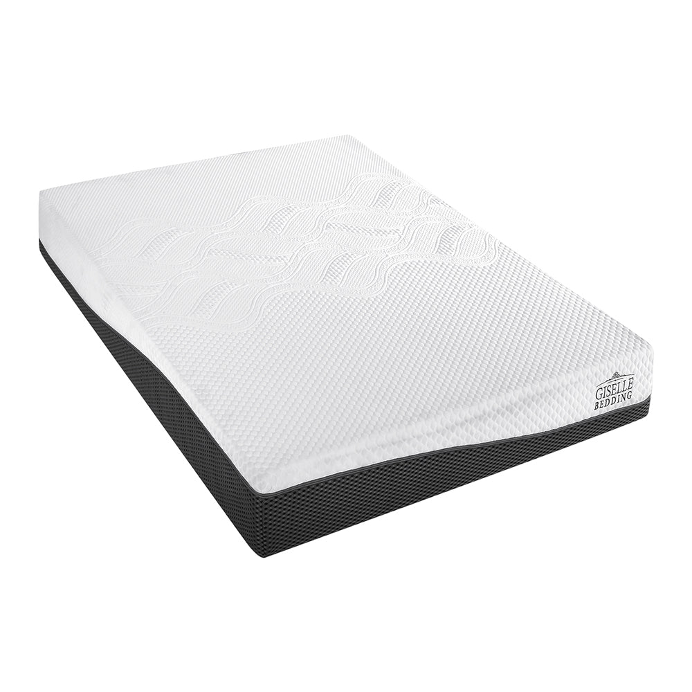 Giselle Bedding Memory Foam Mattress Bed Cool Gel Non Spring 21cm