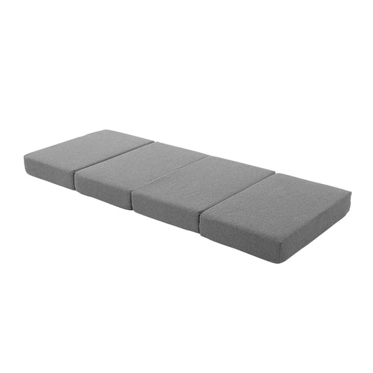 Giselle Bedding Foldable Mattress Folding Foam Grey