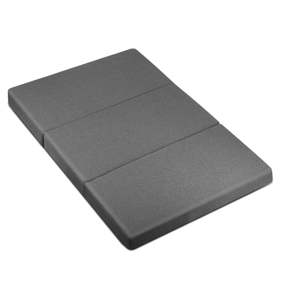 Giselle Bedding Foldable Mattress Folding Foam Grey