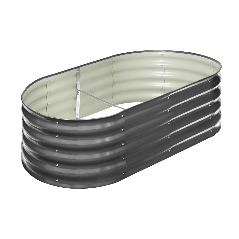 Livsip 3X Garden Bed Galvanised Raised Garden Bed 160X80X42CM
