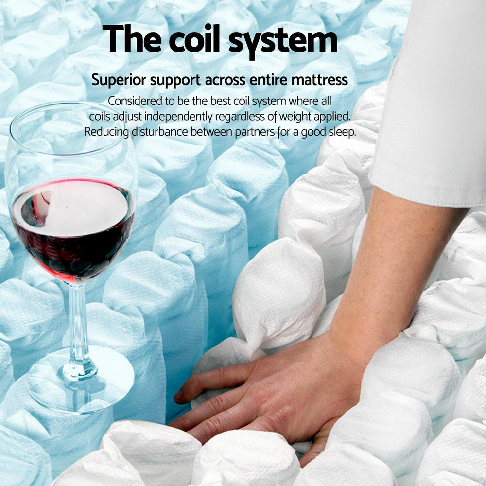 Giselle Bedding 31cm Mattress Euro Top