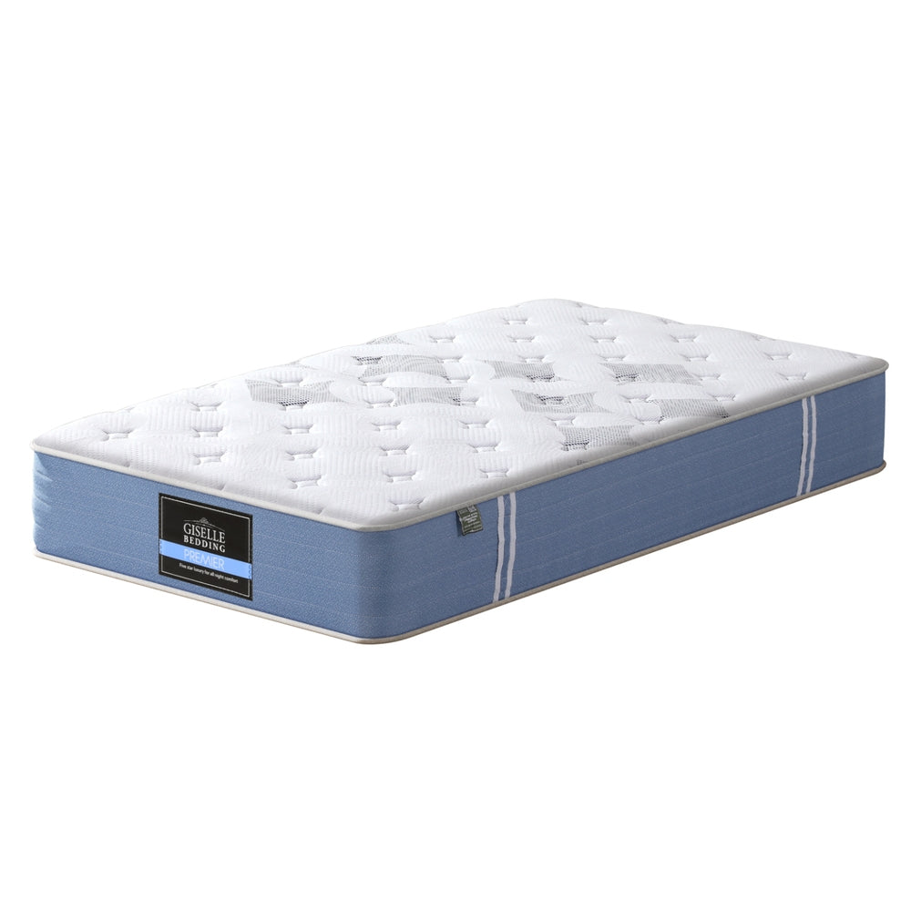 Lavy Mattress Bed Pocket Spring Mattresses 25cm Giselle bedding