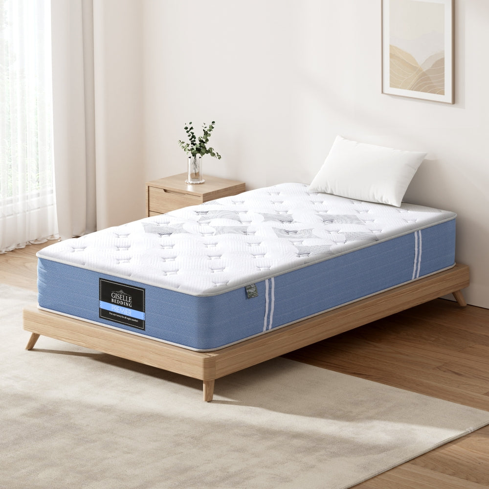 Lavy Mattress Bed Pocket Spring Mattresses 25cm Giselle bedding
