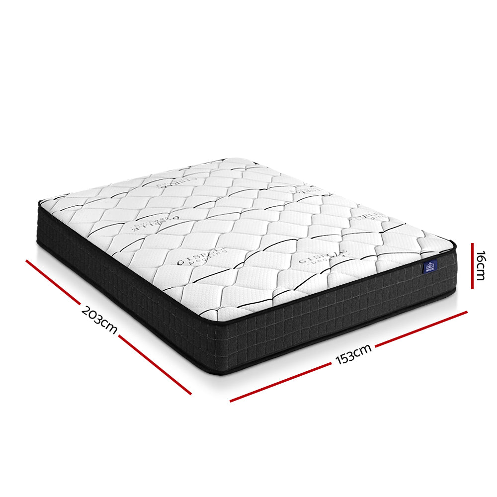 Giselle Bedding Mattress Medium Firm 16cm