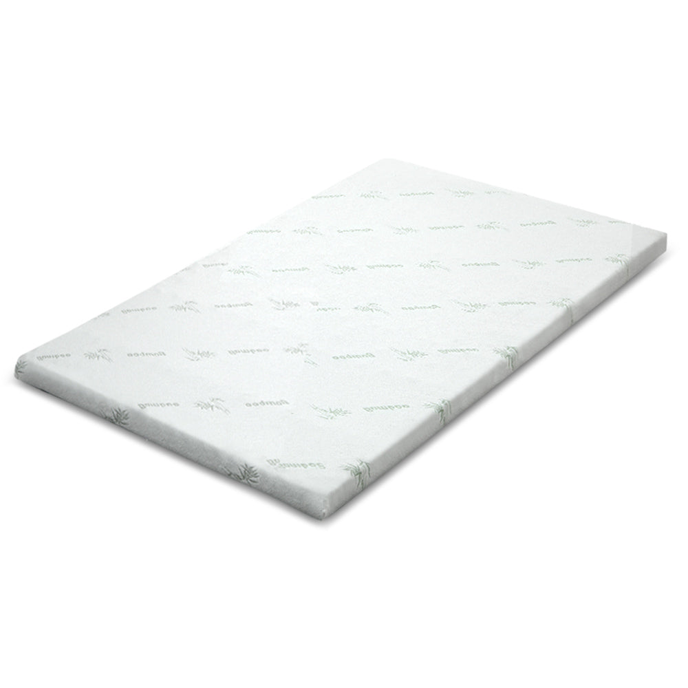 Giselle Bedding Memory Foam Mattress Topper Cool Gel 5cm