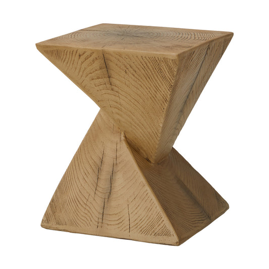 Oikiture Side Table Terrazzo Concrete Wooden