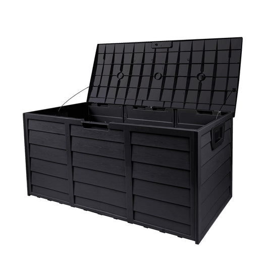 Livsip Outdoor Storage Box Lockable 290L Black