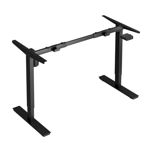 Oikiture Standing Desk Frame Single Motor Adjustable Black