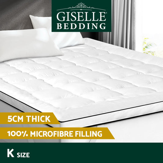 Giselle Bedding Mattress Topper Pillowtop