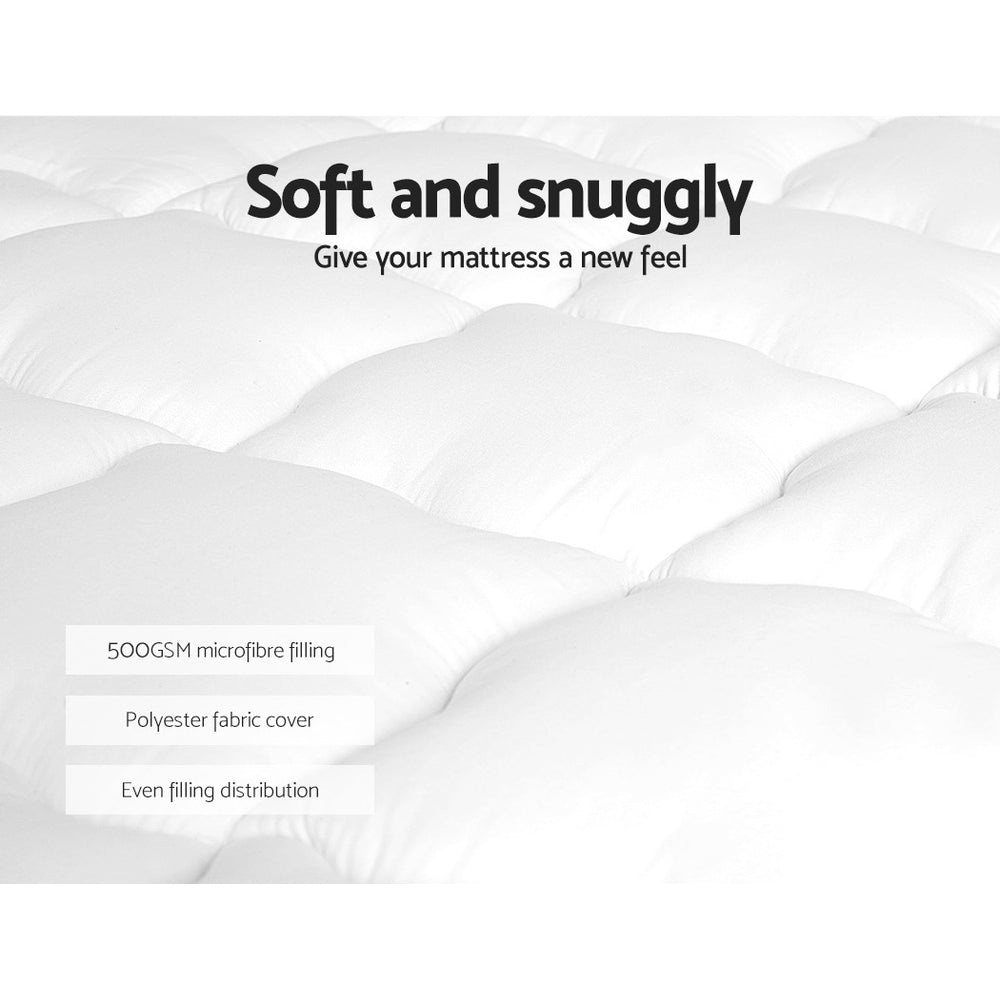 Giselle Bedding Mattress Topper Pillowtop