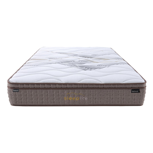 Royale Dreamer Medium Mattress 30cm Luxury Top 7 Zones Pocket Spring