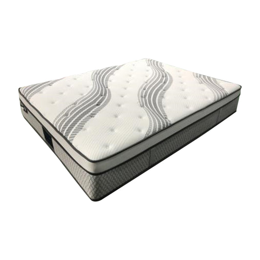 Mattress in Gel Memory Foam 6 Zone Pocket Coil Soft Firm Bed 30cm Thick