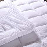 Bamboo Cotton Fitted Mattress Topper
