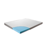 Palermo Memory Foam Mattress Topper Cooling Gel Infused CertiPUR Approved