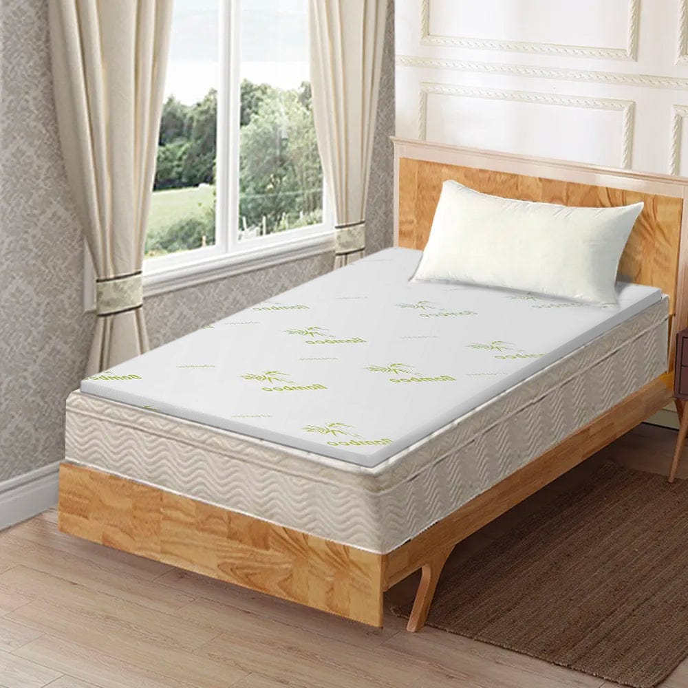 4cm Memory Foam Mattress Topper with Bamboo Cover