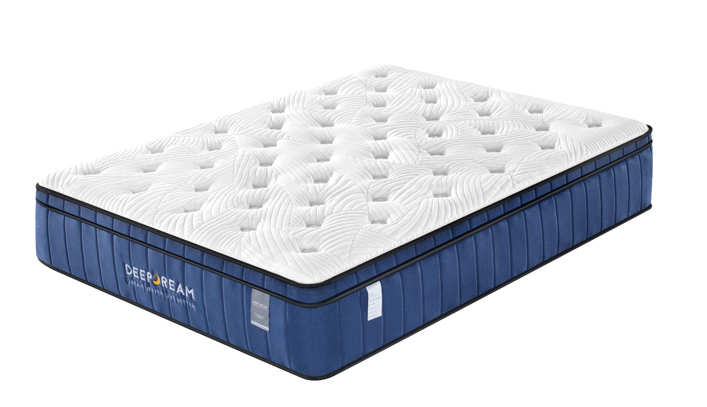 Cool Gel Memory Foam Mattress 5 Zone Latex 34cm