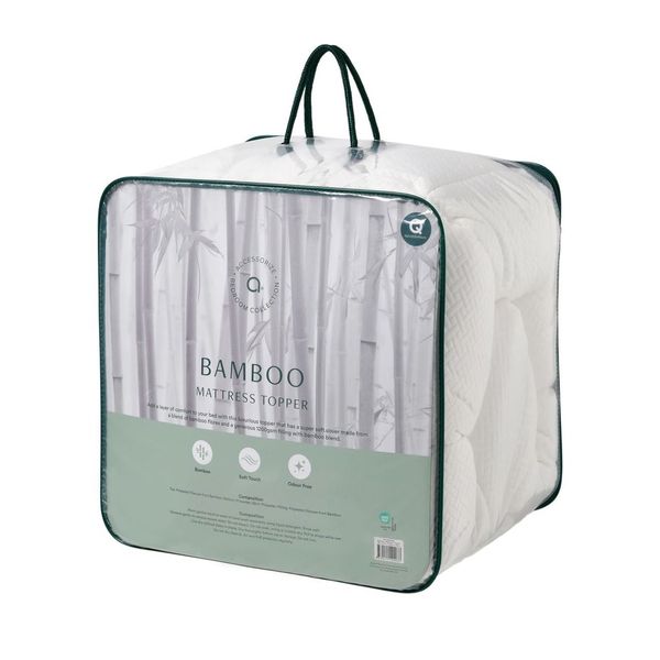 1200GSM Bamboo Mattress Topper by Accessorize