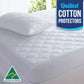 Cotton Quilted Aus Made Fully Fitted Mattress Protector
