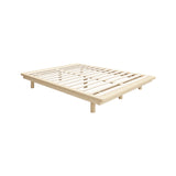 Oikiture Bed Frame Queen Size Wooden Bed Base Timber Platform