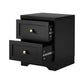 Oikiture 5 Chest of Drawers and 2 Bedside Tables Hamptons Furniture Set