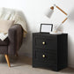 Oikiture 5 Chest of Drawers and 2 Bedside Tables Hamptons Furniture Set