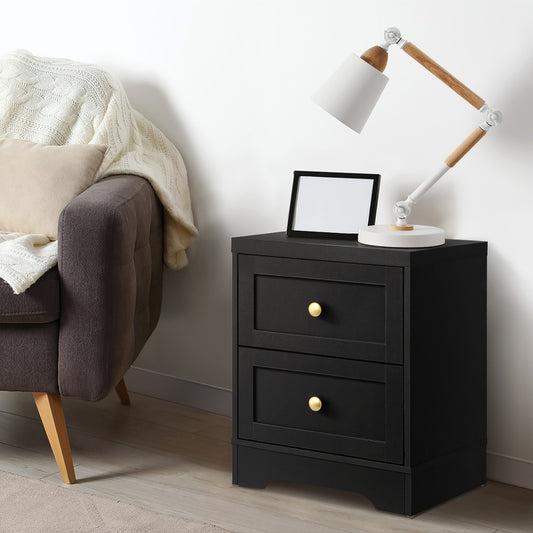 Oikiture 6 Chest of Drawers and 2 Bedside Tables Hamptons Furniture Set