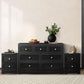Oikiture 7 Chest of Drawers and 2 Bedside Tables Hamptons Furniture Set