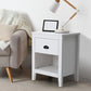 Oikiture 4 Chest of Drawers and Bedside Table Vintage Bedroom Set