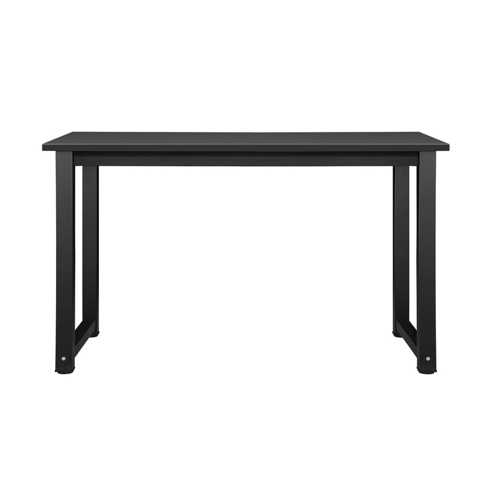 Oikiture Computer Desk Veneer Table Top 120cm Black
