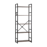 Oikiture Display Shelf 5-Tier Shelves Stand Rack 60CM