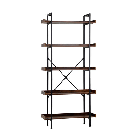 Oikiture Display Shelf 5-Tier Stand Rack 80CM