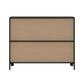 Oikiture Display Shelf Storage Stand Bookshelf Black