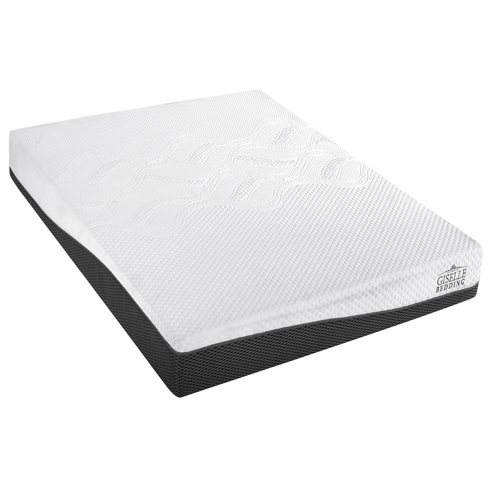 Giselle Bedding Memory Foam Mattress Bed Cool Gel Non Spring 21cm
