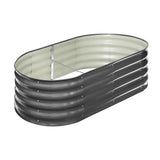 Livsip 3X Garden Bed Galvanised Raised Garden Bed 160X80X42CM