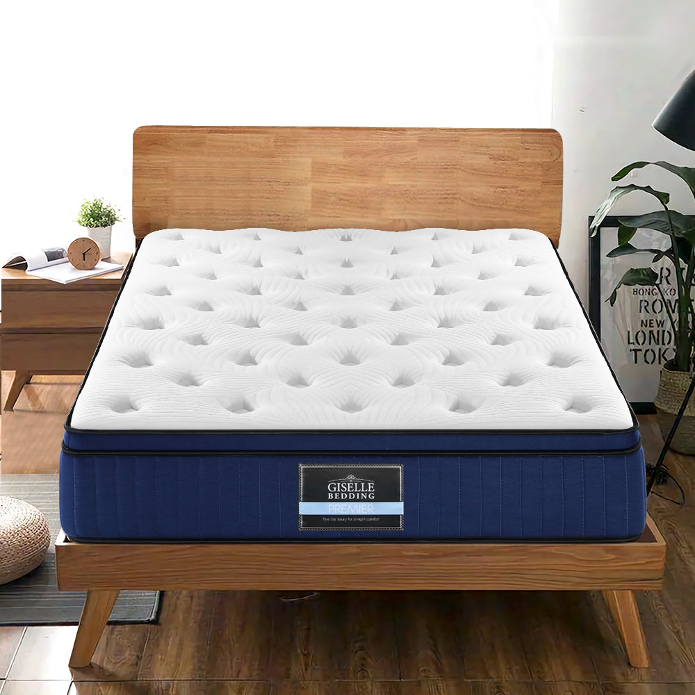 Giselle Bedding 34cm Mattress Cool Gel Memory Foam 7 Zone
