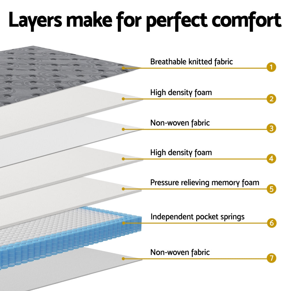 Reverie 280g knitted fabric Mattress Bed 26cm