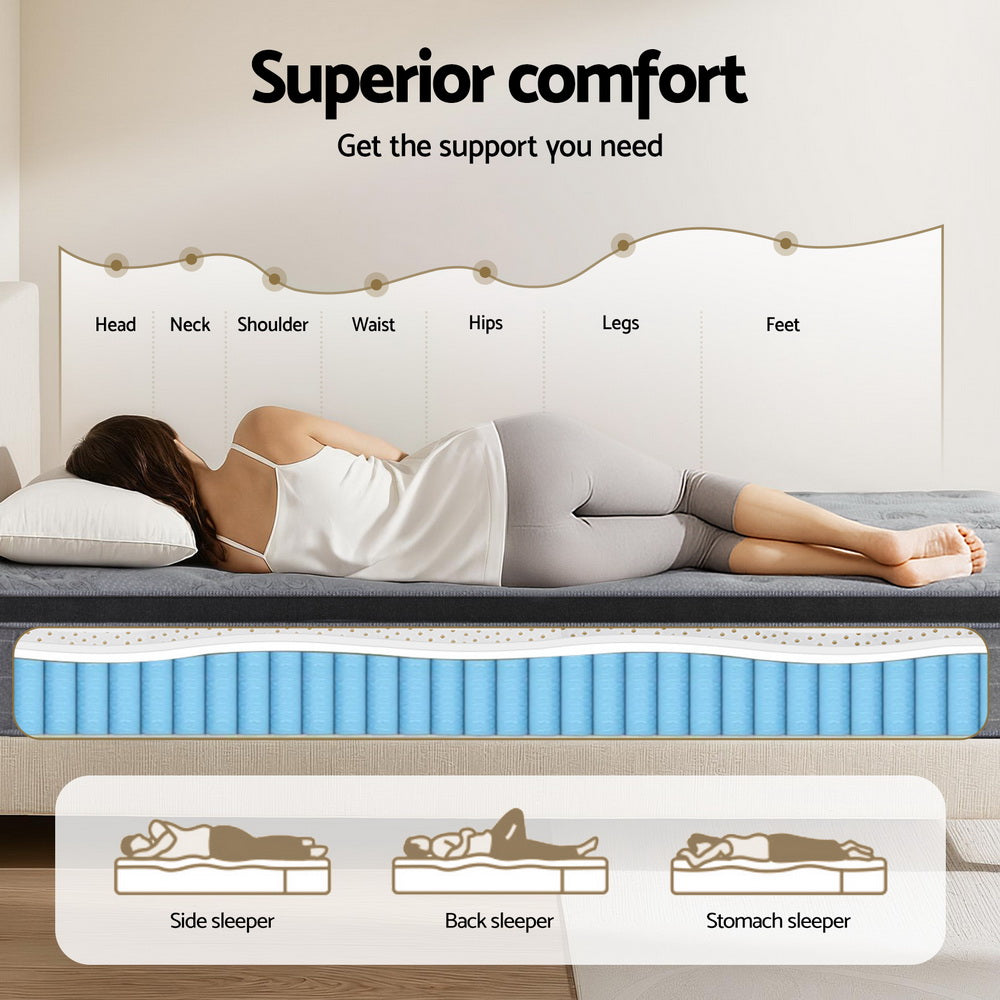 Giselle Mattress 26cm Latex Foam Mattresses