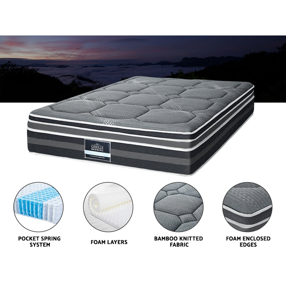 Back pain Relief Bamboo Mattress premium thick 35cm