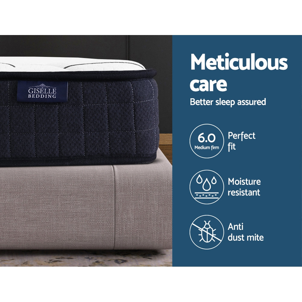Giselle Bedding Mattress Medium Firm 16cm