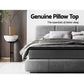 Arial Mattress medium firm Pillow Top 18cm