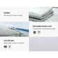 Giselle Bedding Memory Foam Mattress Topper 7-Zone 8cm