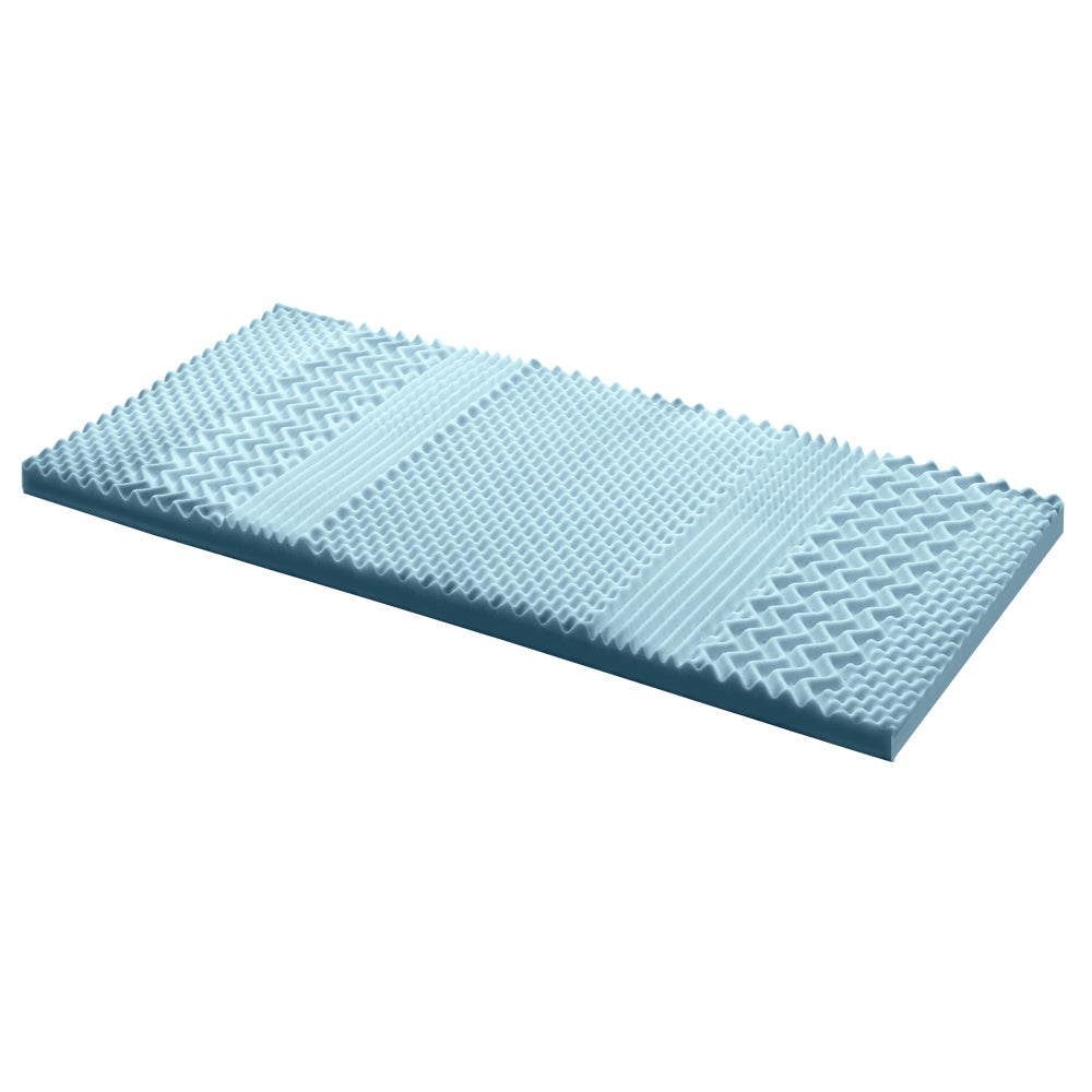 Giselle Bedding Memory Foam Mattress Topper 7-Zone 8cm
