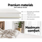 Giselle Bedding Memory Foam Mattress Topper 8cm