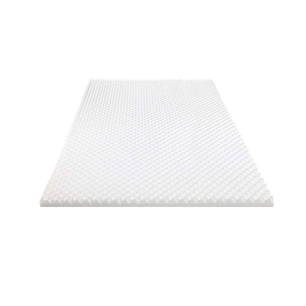 Giselle Bedding Memory Foam Mattress Topper Egg Crate 5cm