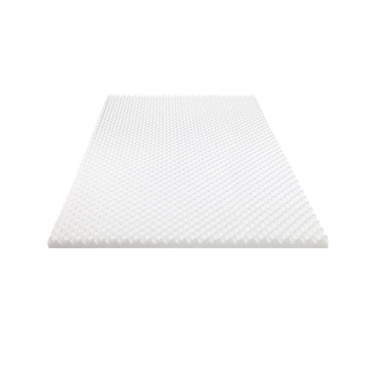 Giselle Bedding Memory Foam Mattress Topper Egg Crate 5cm