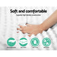 Giselle Bedding Memory Foam Mattress Topper Egg Crate 5cm